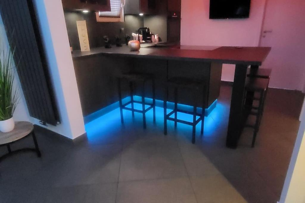 Luxus Loft Whirlpool Designer Kueche Bad Apartment แฮร์เดคเคอ ภายนอก รูปภาพ